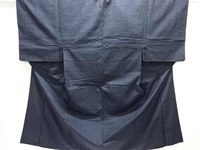 本真綿結城紬80亀甲男物着物